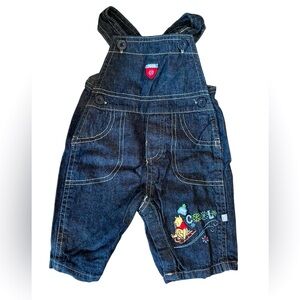 Vintage Disney Winnie The Pooh Overalls Baby 0-3 months